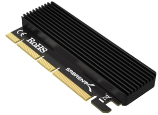 Adaptateur M.2 SSD NVMe à PCIe Sabrent (EC-PCIE) avec dissipateur thermique à 16,49€