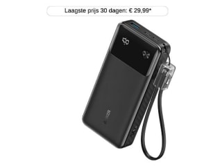 ANKER 20.000mAh 30W Powerbank voor €24,99 bij de Mediamarkt