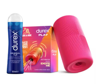 Durex Masturbador SLIDE & RIDE + Lubricante Original H2O 50 ml por 20.01€