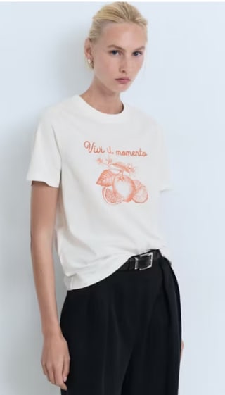 Camiseta algodón estampada por 4.99€
