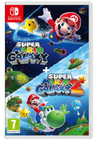 Jeu Super Mario Galaxy + Super Mario Galaxy 2 Switch à 51,40€
