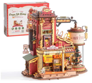 Puzzle 3D en Bois ROKR Dream Gift Factory, avec lumières et musique à 52,32€