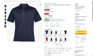 Polo Deportivo Under Armour para Hombre por $596 | Amazon