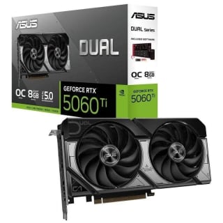 ASUS Dual RTX 5060 Ti OC 8GB por 338,99€