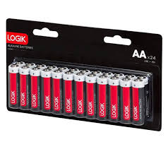 LOGIK AA Batteries 24 Pack – Currys £2.97 Deal