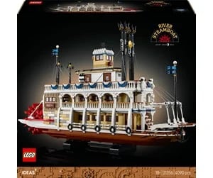 LEGO Ideas 21356 Stoomboot voor €239,95 bij Proshop
