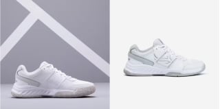 CHAUSSURES DE TENNIS FEMME TS 160 BLANC à 9,99€