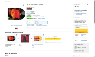 Vinilo Jar of Flies de Alice in Chains por $404 | Oferta Amazon