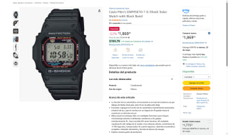Reloj Casio G-Shock GWM5610-1 por $1,869 | Oferta Amazon