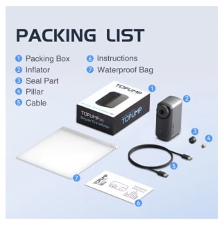 TB2 Mini Bomba Bicicleta 120PSI Recargable por 19,89€