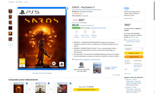 SAROS Juego PS5 por $800 | Oferta Amazon