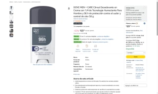 Desodorante Dove Men+Care Clinical 58g por $70 | Oferta Amazon