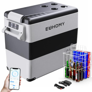 EUHOMY 49L Portable Compressor Cooler Box for £140.99 with Coupon