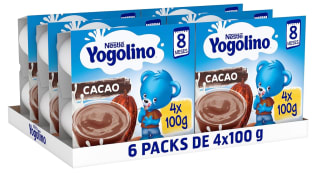 Pack de 6(4x90g) de NESTLÉ YOGOLINO Cacao por 7.17€