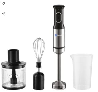 Batidora de Mano 1200W con Accesorios Origial Hand&Mix por 29,99€