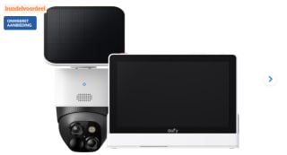eufy security SoloCam S340,+eufy Smart Display, voor €189 bij Coolblue