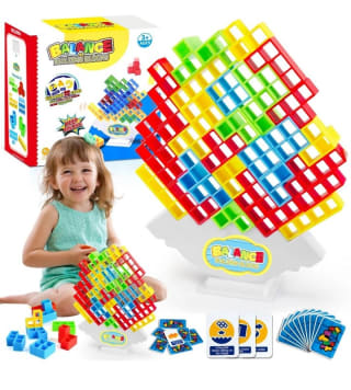 Juego Bloques de Equilibrio Tetra Tower 64 piezas por 4.99€.