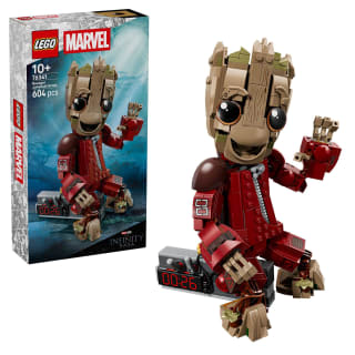 76341 LEGO Super Heroes Marvel Groot in Ravager Jumpsuit voor €37,49 bij DreamLand