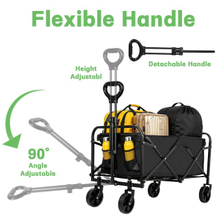 Carreta plegable para camping 100L (75 kg) por 33,59€ en AliExpress
