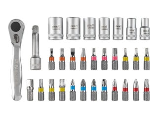 PARKSIDE Ratchet Bit & Socket Set - 31 Pieces for £5.99 at Lidl