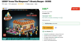 LEGO The Simpsons 10352 The Simpsons™: Krusty Burger voor €149,99 met Bol select