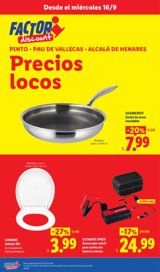 Ofertas Lidl: zapatillas 5,99€, cojín 2,99€ y más (desde 0,49€)