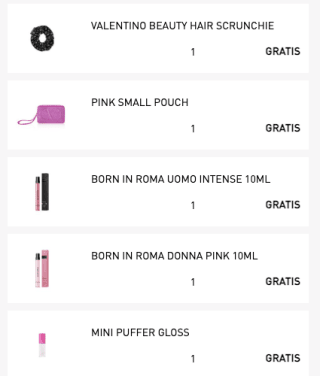 6 luxe miniaturen gratis met de code