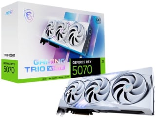 MSI GeForce RTX 5070 12G GAMING TRIO OC WHITE Videokaart voor €543 met Bol select