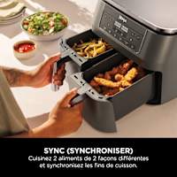 Air Fryer Ninja DualZone DZ300EU 7,6 L pour 109,99€