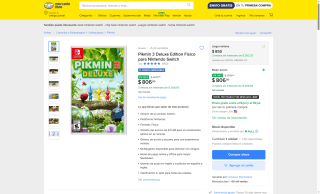 Pikmin 3 Deluxe por $731 | Mercado Libre
