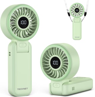 TECKNET Handheld Fan (5000mAh) for £10.11 at Amazon