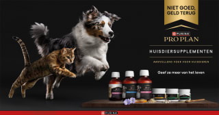Gratis Purina PRO PLAN Supplementen na cashback