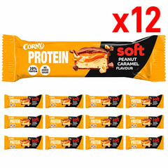 CORNY Protein Soft Peanut Caramel 12 x 45 g por 3.99€
