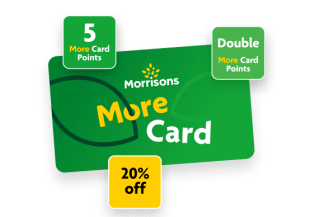 1,000 More Points for £0.01 at Morrisons