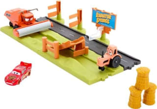 Mattel Disney en Pixar Cars Frank ontsnapping stunt raceset voor €22,99 bij Amazon
