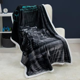 Get Mercedes AMG Petronas Official Fleece Blanket for £13