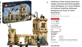 LEGO Kasteel Zweinstein Vliegles voor €67,99