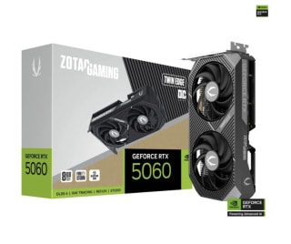 ZOTAC GAMING GeForce RTX 5060 Twin Edge OC 8GB GDDR7 por 299.90€