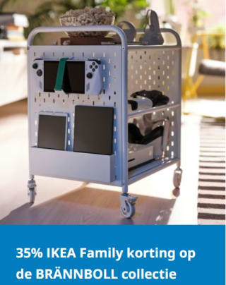 35% IKEA Family korting op de BRÄNNBOLL collectie (alleen in de winkels) 14 t/m 20-4