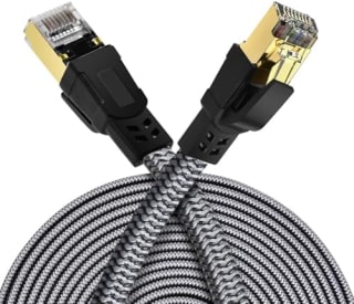 AXFEE Cable Ethernet Cat 8 10 m por 11,99€ en Amazon