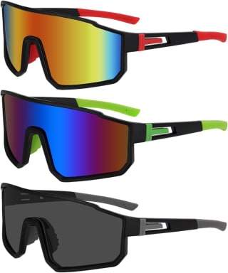 Pack de 3 gafas de ciclismo Apricitie por 7,36€ en Amazon