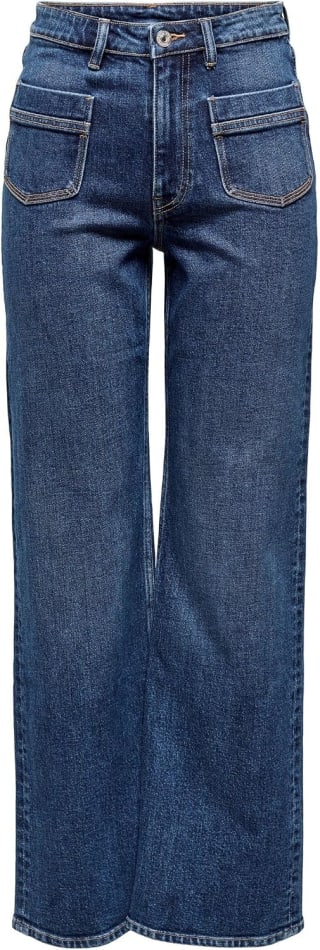 ONLY Onljuicy Life Hw Wide Pocket DNM 521noos jeans voor €20,94 bij Amazon