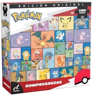 Rompecabezas Edición Especial de Pokémon 1000 Piezas por $139.30 en Amazon