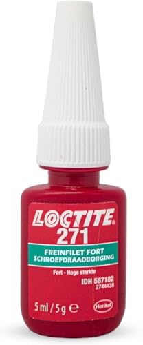 Adhésif Frein Filet Loctite 271- Pour Blocage et Etancheité, 5ml à 5,34€