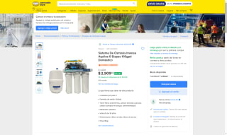 Purificador de Agua Aquilae 6 Etapas 100 GPD por $2,909 | Mercado Libre