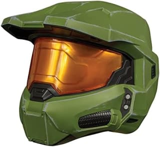 Halo Infinite Master Chief casco completo para niños por $880.34 en Amazon