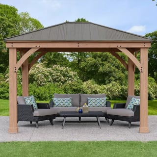 Yardistry, Pérgola de Madera 3.6mx3.06m por $22,999 en Costco