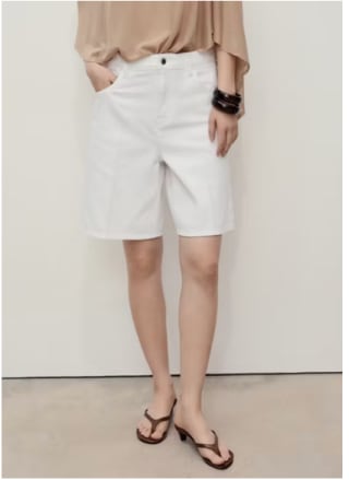 Denim bermuda voor €19,99 in de Mango outlet