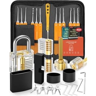 IPSXP Kit de Crochetage Serrure 32 Pièces à 28,04€ chez Amazon