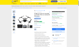 Dron DJI Mini 5 Pro Combo Pro por $15,894 | Mercado Libre (Banorte)